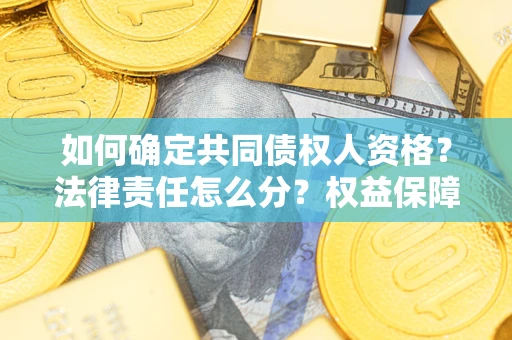 武汉如何确定共同债权人资格？法律责任怎么分？权益保障技巧揭秘！