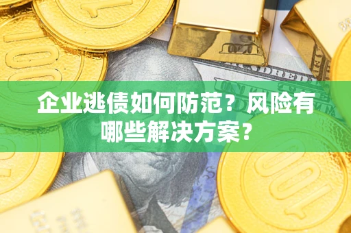 武汉企业逃债如何防范？风险有哪些解决方案？