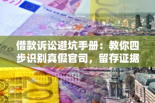 武汉借款诉讼避坑手册：教你四步识别真假官司，留存证据不踩雷
